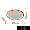 Lampa sufitowa UNIVERSO 43 W 3440 lm 3000 K ∅500 × 50 mm biała