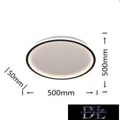 Lampa sufitowa UNIVERSO 43 W 3440 lm 4000 K ∅500×50 mm biała