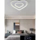 Lampa sufitowa UNIVERSO 54 W 4320 lm 3000 K 490 x 470 mm biała