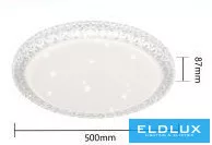 Lampa sufitowa UNIVERSO maks. 60 W 4800 lm CCT biała D500 x 87 mm