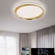 Lampa sufitowa UNIVERSO 46 W 3680 lm CCT ∅490×80 mm złota