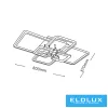 Lampa sufitowa UNIVERSO 70 W 5600 lm CCT.kap IP20 800 × 570 × 140 mm biała