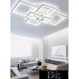   Lampa sufitowa UNIVERSO 70 W 5600 lm 4000 K 800 × 570 × 140 mm biała