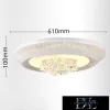 UNIVERSO Kryształowa lampa sufitowa 38/76 W 3040/6080 lm CCT IP22 ∅610 mm biała