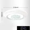 UNIVERSO Kryształowa lampa sufitowa 34/68w 2720/5440lm CCT IP22 ∅510mm biała