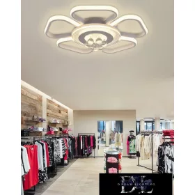   UNIVERSO Lampa sufitowa 50 W 4000 lm 3000 K D500x60 mm biała
