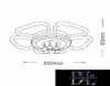 UNIVERSO Lampa sufitowa 50 W 4000 lm 3000 K D500x60 mm biała