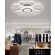 UNIVERSO Lampa sufitowa 50 W 4000 lm 4000 K D500x60 mm biała