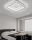 Lampa sufitowa UNIVERSO 64 W 5120 lm CCT 500×470×60 mm IP20 biała
