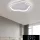 Lampa sufitowa UNIVERSO 43 W 3040 lm 4000 K 500 × 460 × 50 mm IP20 biała