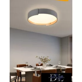   UNIVERSO Lampa sufitowa 46 W 3680 lm 3000 K 495 x 100 mm szara/złota