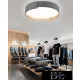 UNIVERSO Lampa sufitowa 46 W 3680 lm 4000 K 495 x 100 mm szara/złota