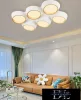 Lampa sufitowa UNIVERSO 120 W 9600 lm 3000 K 860 x 570 x 130 mm biała/złota