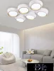 Lampa sufitowa UNIVERSO 120 W 9600 lm 6500 K 860 x 570 x 130 mm biała/złota
