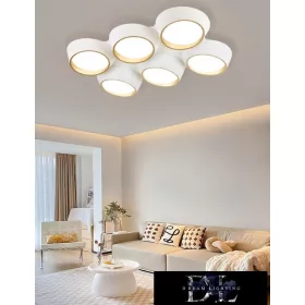   Lampa sufitowa UNIVERSO 120 W 9600 lm 4000 K 860 x 570 x 130 mm biała/złota