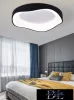 UNIVERSO Lampa sufitowa 38 W 3040 lm CCT D500 x 110 mm czarna