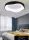 UNIVERSO Lampa sufitowa 38 W 3040 lm CCT D500 x 110 mm czarna