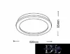 UNIVERSO Lampa sufitowa 37 W CCT 2960 lm IP20 biała