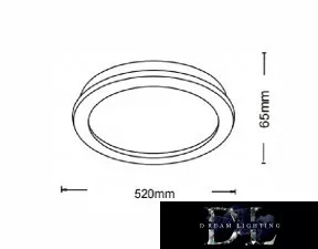 UNIVERSO Lampa sufitowa 37 W CCT 2960 lm IP20 biała