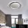 Lampa sufitowa UNIVERSO 36 W 2880 lm CCT z przełącznikiem 540 x 450 mm IP44 biała/czarna