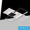 Lampa sufitowa UNIVERSO 46 W 3680 lm CCT cap. 570 x 530 mm IP20 biała/czarna