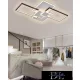 UNIVERSO Lampa sufitowa 83 W 6640 lm CCT 1100 x 700 mm biała/czarna