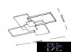 UNIVERSO Lampa sufitowa 83 W 6640 lm CCT 1100 x 700 mm biała/czarna