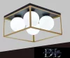 Lampa sufitowa UNIVERSO 4xG9 max.10w 400x400x160mm IP20 Stare złoto
