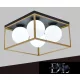 Lampa sufitowa UNIVERSO 4xG9 max.10w 400x400x160mm IP20 Stare złoto