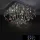 ELDLUX Kryształowa lampa sufitowa chromowana LED 8×5W 4000k IP20 500x500x300mm