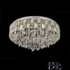 ELDLUX Kryształowa lampa sufitowa Chrom LED 22×5W 4000k IP20 ∅800x390mm