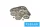 ELDLUX Kryształowa lampa sufitowa 36 W 2880 lm CCT.T IP20 500 x 500 x 215 mm Chrom