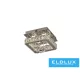 ELDLUX Kryształowa lampa sufitowa 24 W 1920 lm CCT IP20 280 x 280 x 215 mm Chrom