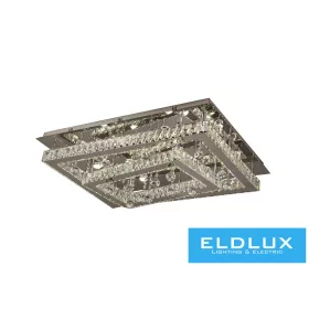   ELDLUX Kryształowa lampa sufitowa 84 W 6720 lm CCT.T IP20 900 x 650 x 275 mm Chrom