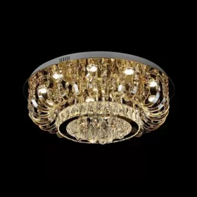   ELDLUX ELDSUN kryształowa lampa sufitowa chromowana LED 53W CCT