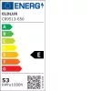 ELDLUX ELDSUN kryształowa lampa sufitowa chromowana LED 53W CCT