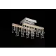 ELDLUX GLOSSY kryształowa lampa sufitowa chromowana 10W 4000K