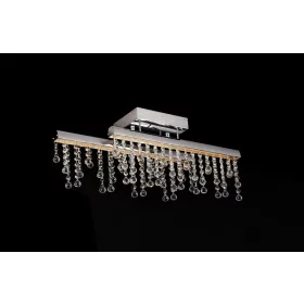   ELDLUX GLOSSY kryształowa lampa sufitowa chromowana 13W 4000K