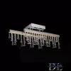 ELDLUX GLOSSY kryształowa lampa sufitowa chromowana 13W 4000K