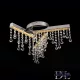 ELDLUX GLOSSY kryształowa lampa sufitowa chromowana 15W 4000K