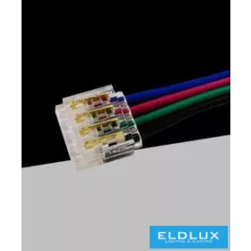 Złącze taśmy LED RGB 10 mm UNIVERSO z kablem