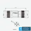 ELDLUX 3-biegunowe złącze kablowe otwierane 1,5 mm² IP68