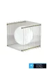 UNIVERSO Kinkiet 1xG9 maks. 10 W IP20 Złoto/Biały 200x200x200 mm