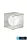 UNIVERSO Kinkiet 1xG9 maks. 10 W IP20 Złoto/Biały 200x200x200 mm