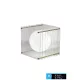 UNIVERSO Kinkiet 1xG9 maks. 10 W IP20 Złoto/Biały 200x200x200 mm