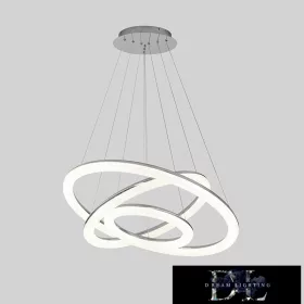 ELDLUX MILKY lampa wisząca 76W CCT chromowana