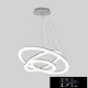 ELDLUX MILKY lampa wisząca 76W CCT chromowana