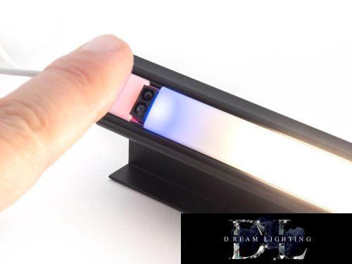 ANROLED Sterownik LED montowany na szynie Przełącznik IR z funkcją ściemniania (DC: 12/24 V 8 A)