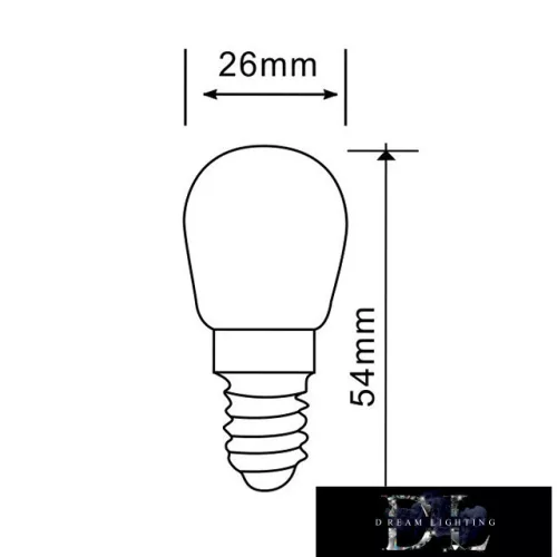 UNIVERSO Żarówka LED do lodówek E14 2 W 180 lm 4000 K