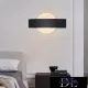 UNIVERSO Kinkiet LED 8 W 400 lm 4000 K IP20 239 × 123 mm czarny
